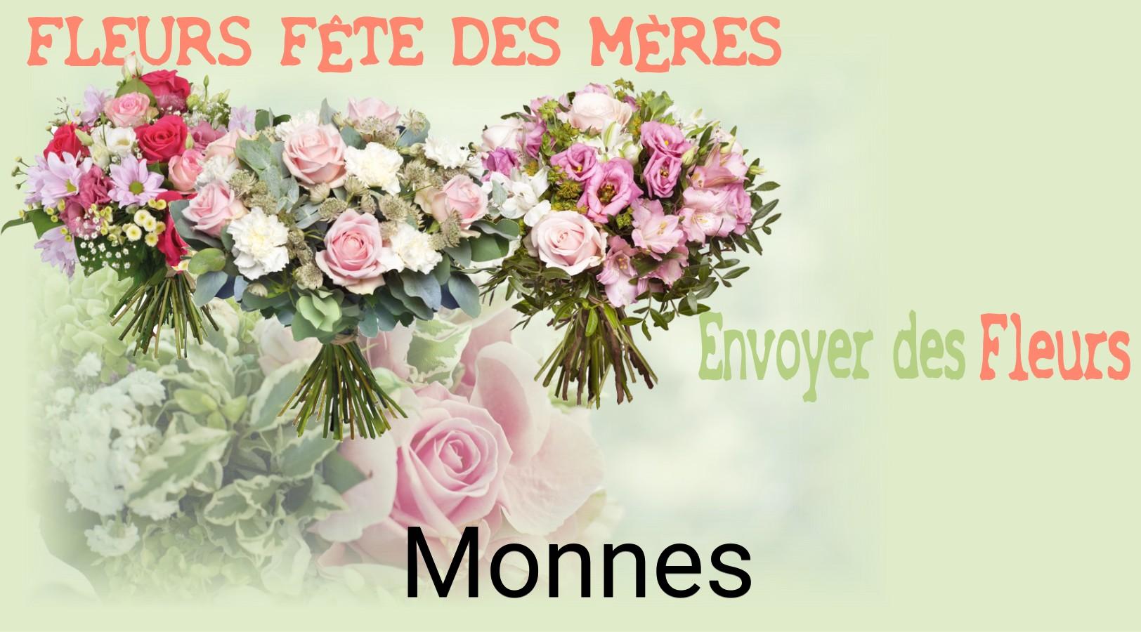 Bouquet de Fête des Mères livré à Monnes